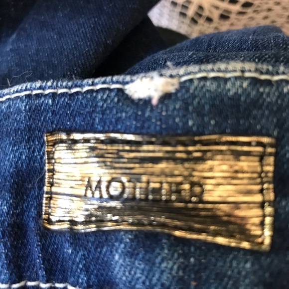 Mother jeans  high waisted looker ankle  fray. W25 wash not rough enough - Picture 8 of 8